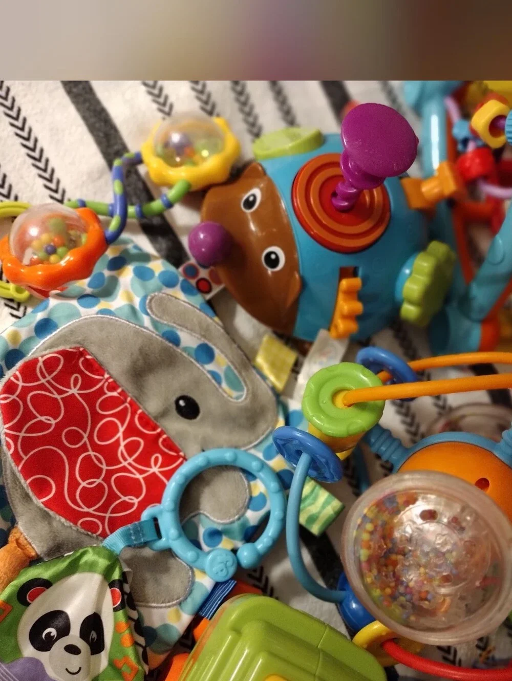 15 Piece Colorful Multi-Activity Baby Toy Set